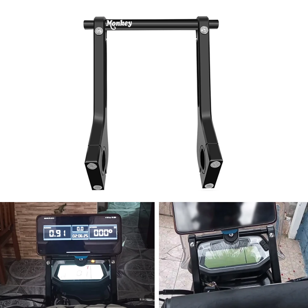 

For Monkey 125 CT125 Roadbook Holder Navigator GPS Bracket Mounting Arms Kit Off-road Bike for MONKEY 125 ct125