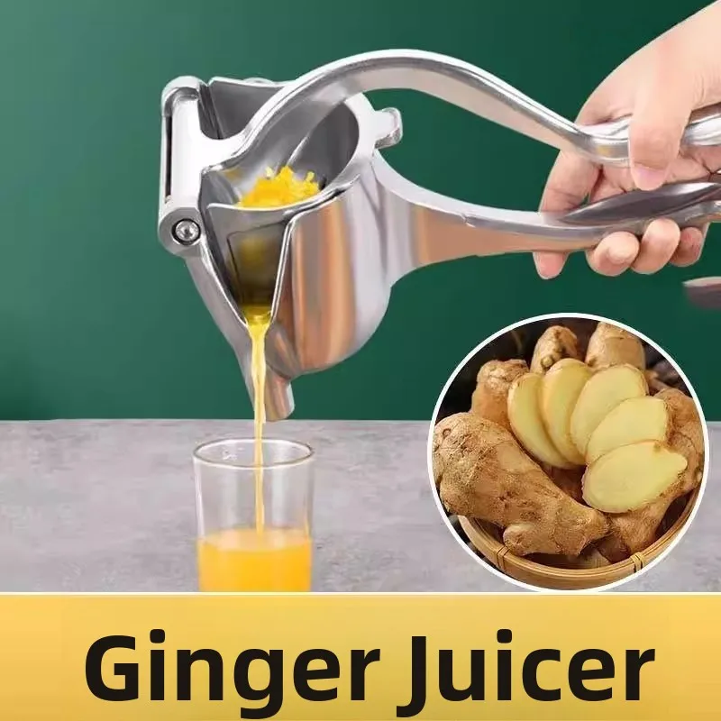 

Ручная маленькая соковыжималка для имбиря, домашний кухонный инструмент, металлический корпус, китайский Sle, большая емкость 400 мл и выше Moon Ape...