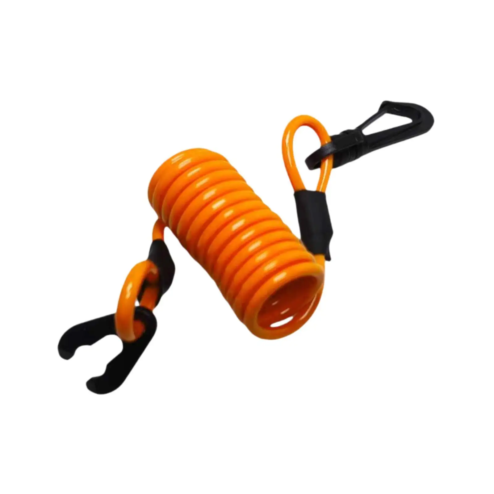 Outboard Engine Kill Switch Connector Orange Safety Tether TPU Material Rope for Boat Control Box Protection