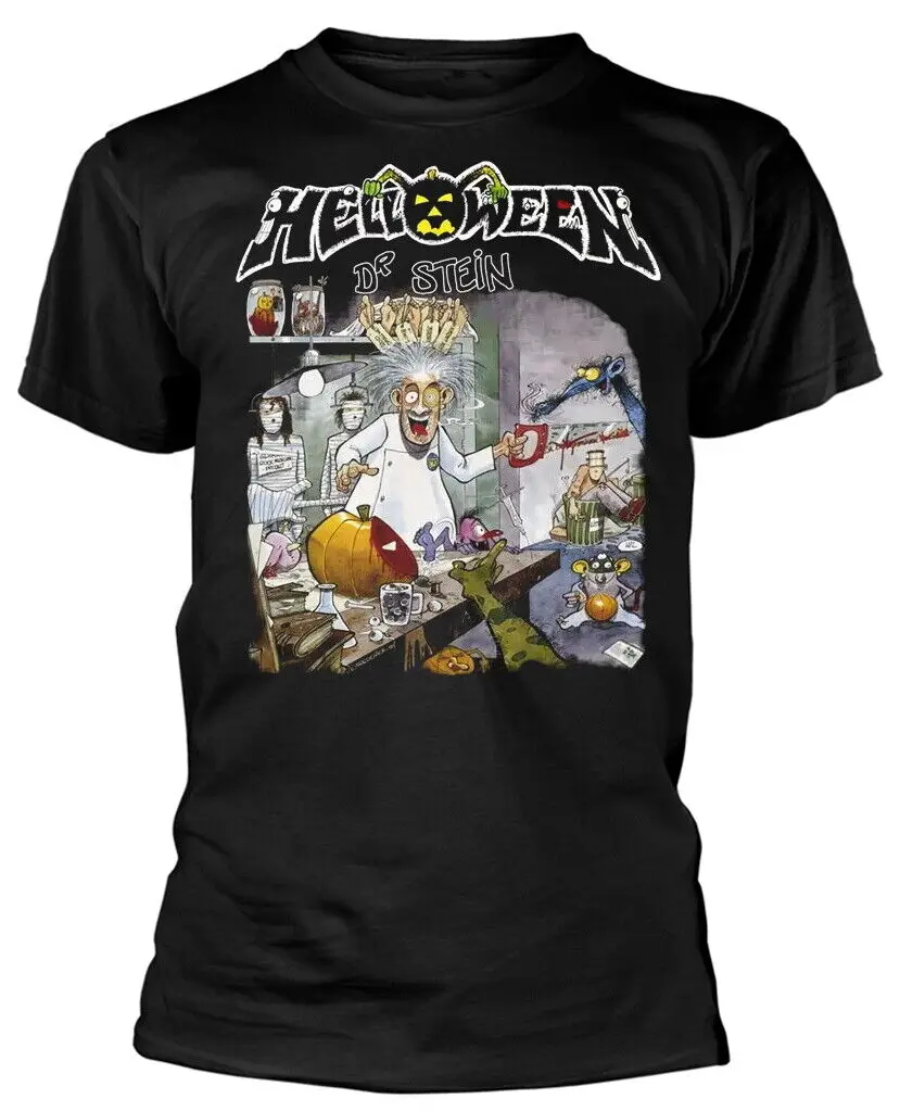 Helloween Dr Stein Black T Shirt New Official