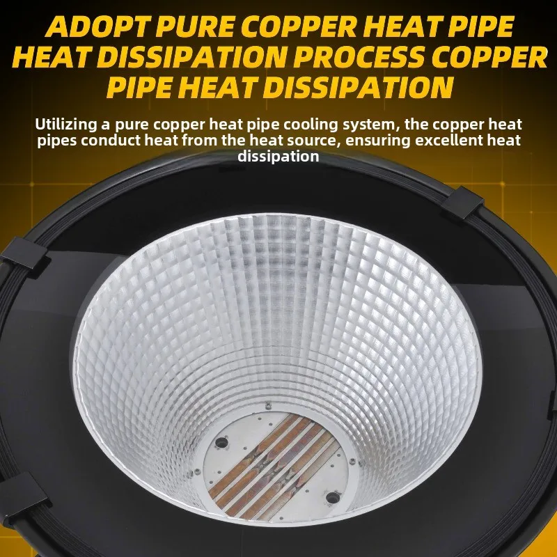500W outdoor dock waterproof high pole light 1000W square court tower crane outdoor headlight