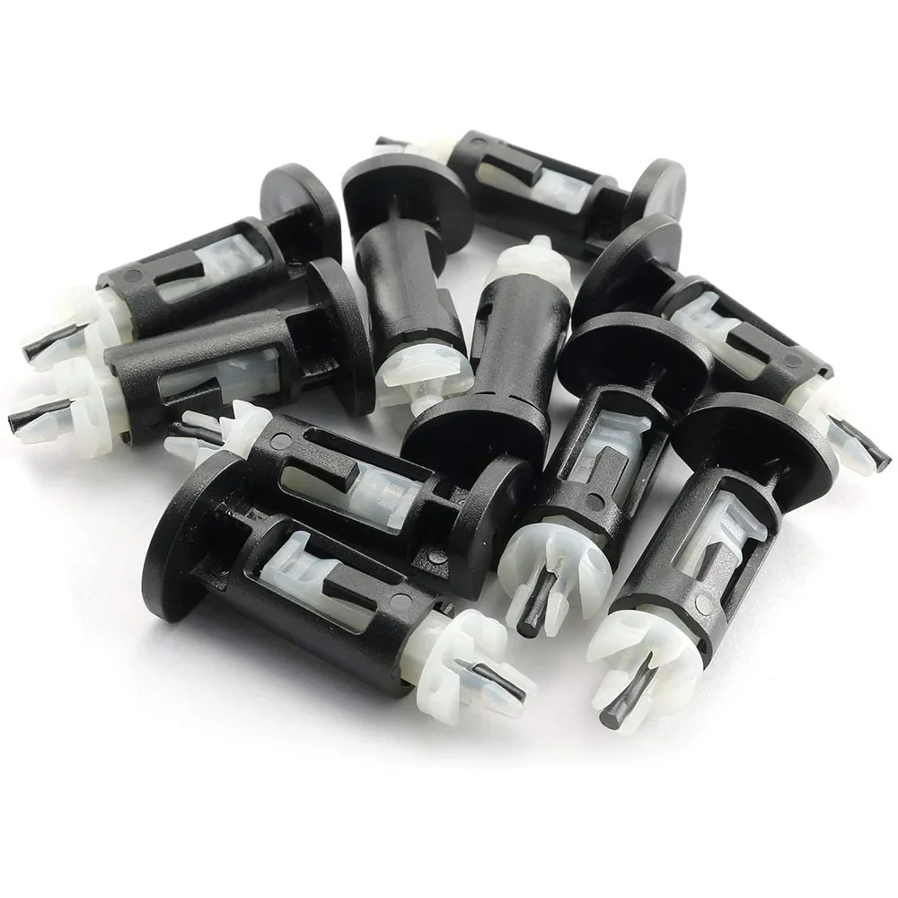 10Pcs Plastic Mounting Clip for Intel 4 Way CPU Coolers 1155 775 CPU Heatsink Mount Pin Push Screw Cooler Fan Fastener