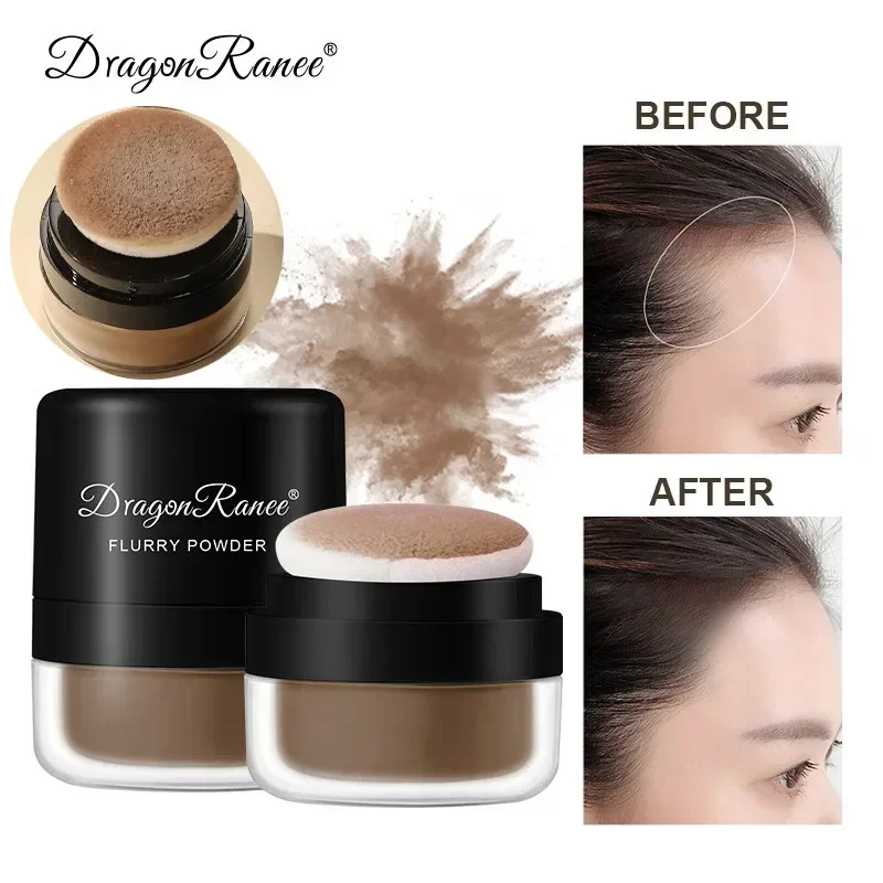 Hair Fluffy Powder Oil Control No-wash Transparent White Hair Line Loose Powder Root Cover Up Brown Fill In Hair Shadow Powder