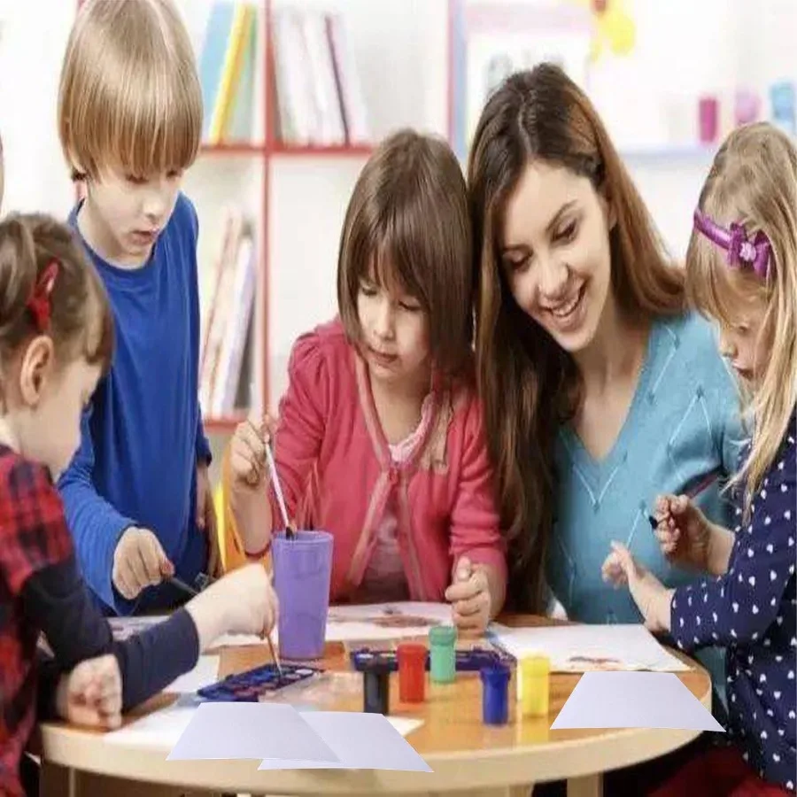 50 حزمة 4x6 ورق بطاقات أبيض فارغ سميك الوزن الثقيل 92 رطل بطاقة الأسهم لصنع بطاقات الفهرس بطاقات الدعوات بطاقات بريدية Pe