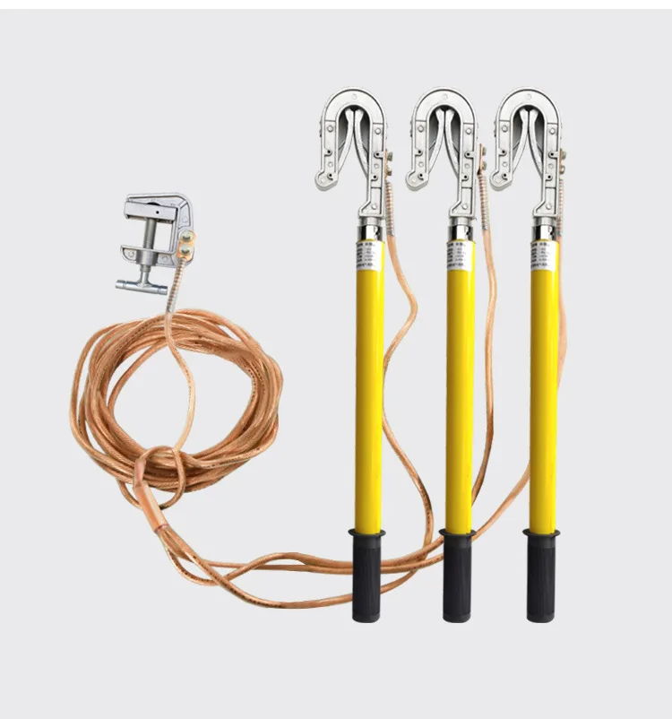 10KV grounding wire grounding rod 25 square copper wire distribution room portable short circuit outdoor high voltage