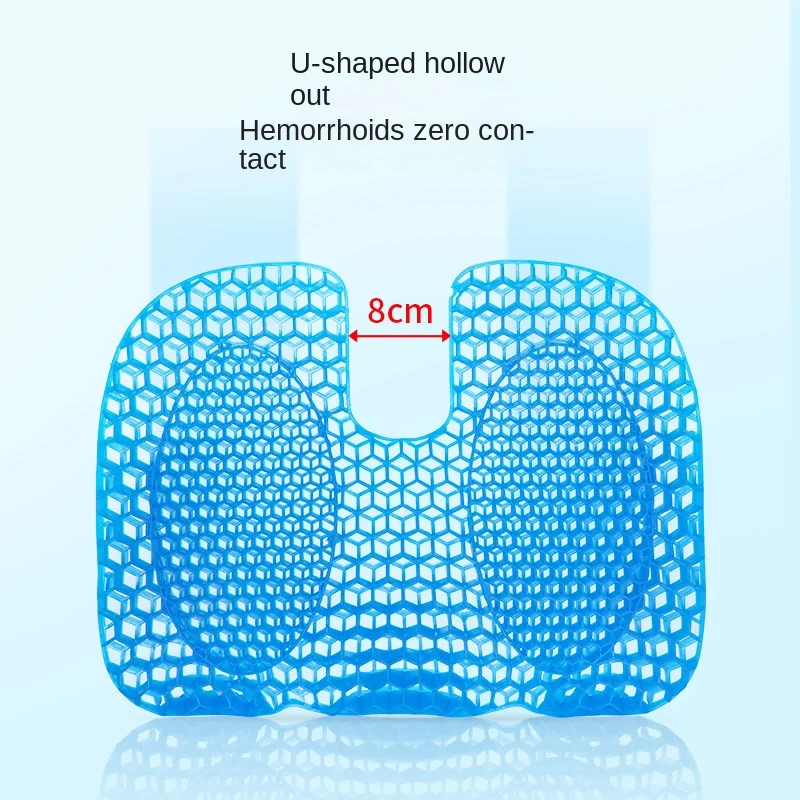 Medical Grade Coccyx Decompression Seat Pad, Ergonomic Hemorrhoid Cushion With Lumbar Support For Office Daily Sitting Use