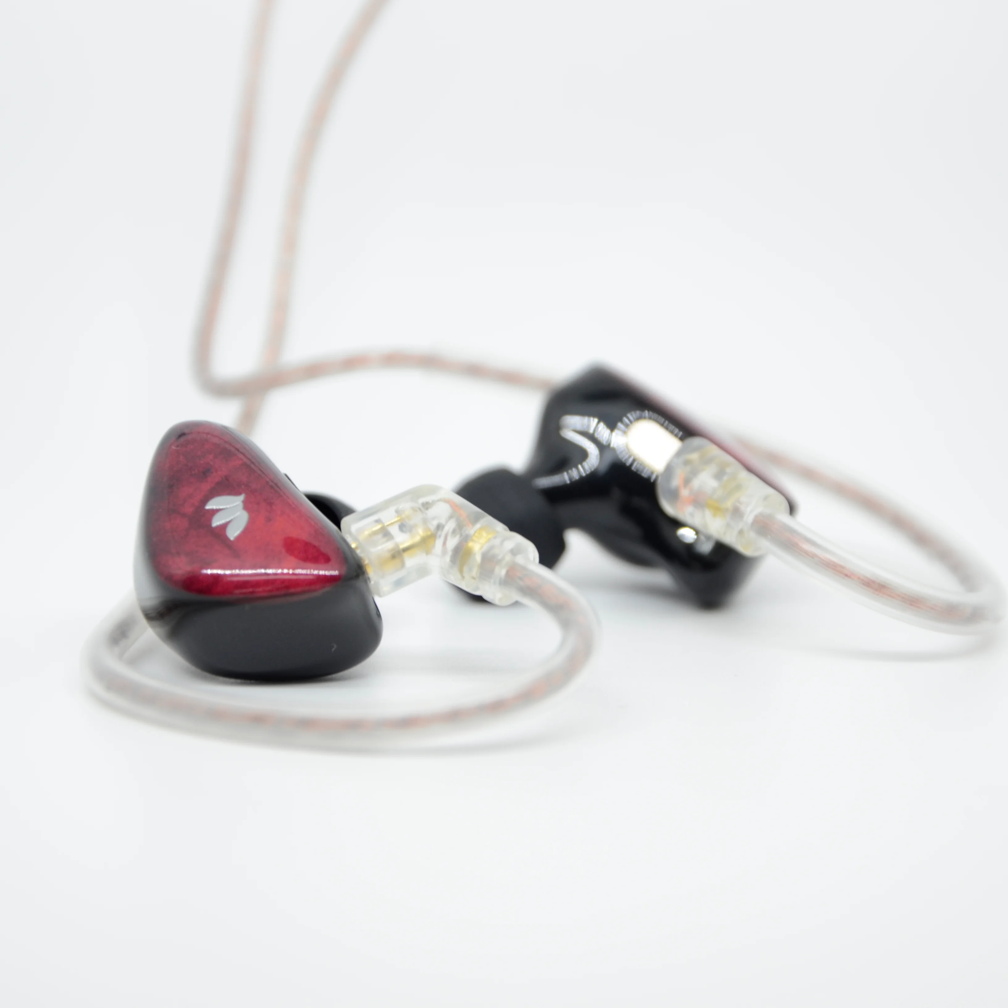 Imagem -04 - Áudio Audiosense-calla In-ear Único Monitor Dinâmico Auscultadores 2pin 078 Milímetros Conector Cabo Destacável