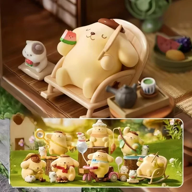

Hot Sale Pom Pom Purin The Four Seasons Series Blind Box Anime Figure Surprise Bag Collection Models Desktop Decoration Toy Gift