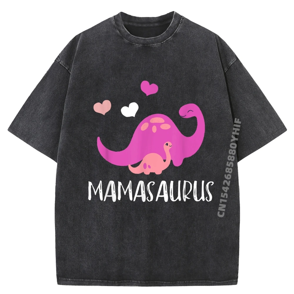 

Mamasaurus Mama Mother Dinosaur Camisetas Мужская одежда Футболки с принтом Уличная рубашка в китайском стиле