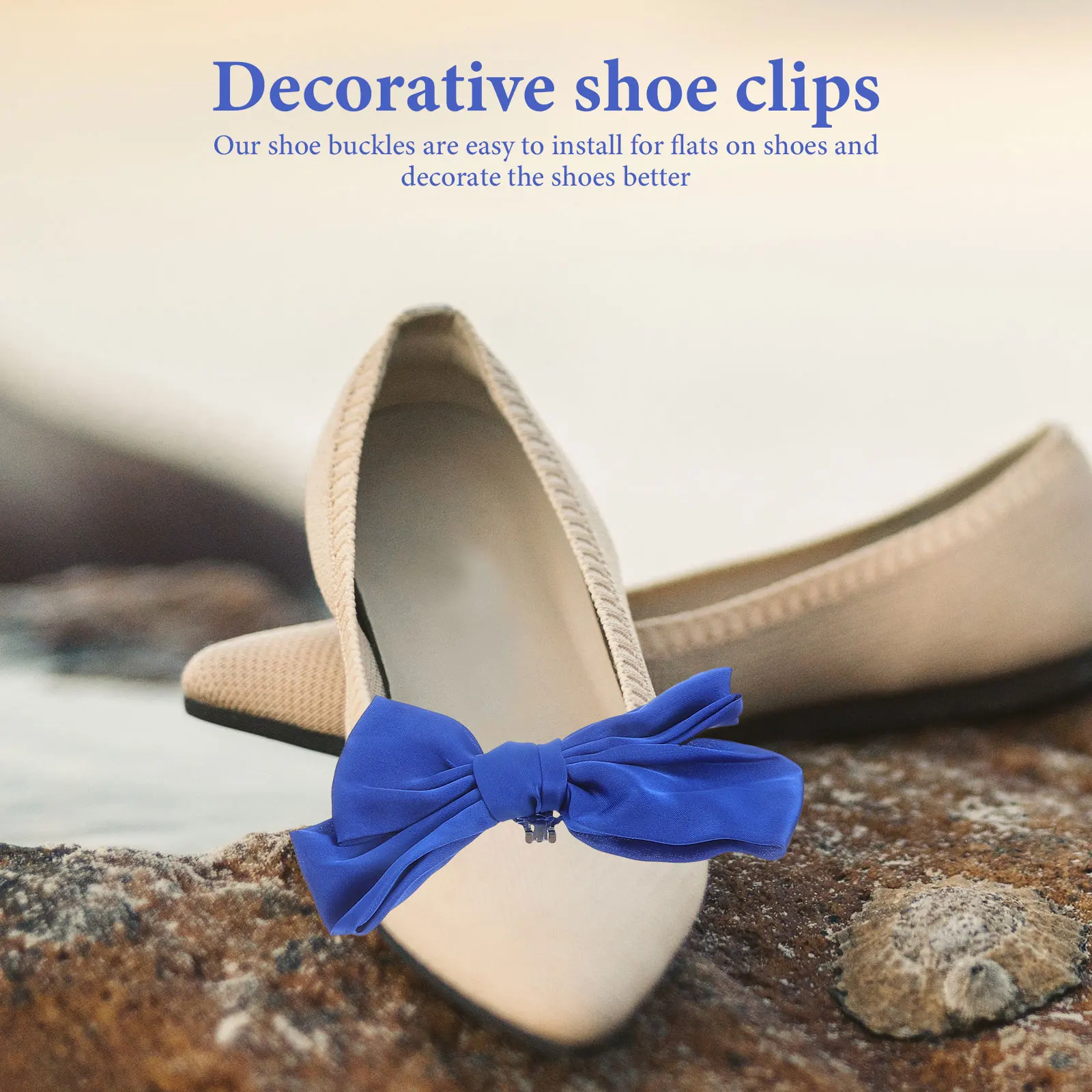 

Retro Shoe Buckles Bridal Clip Women for Charms Bowknot Shoes Clips Sweet and Cute Girl