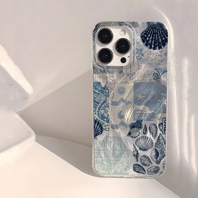 

Ocean Element Design Phone Case For Samsung Galaxy A56 A55 A54 A53 A52S A36 A25 A24 A16 S25 S24 S23 Ultra S22 Plus S21 FE Cover