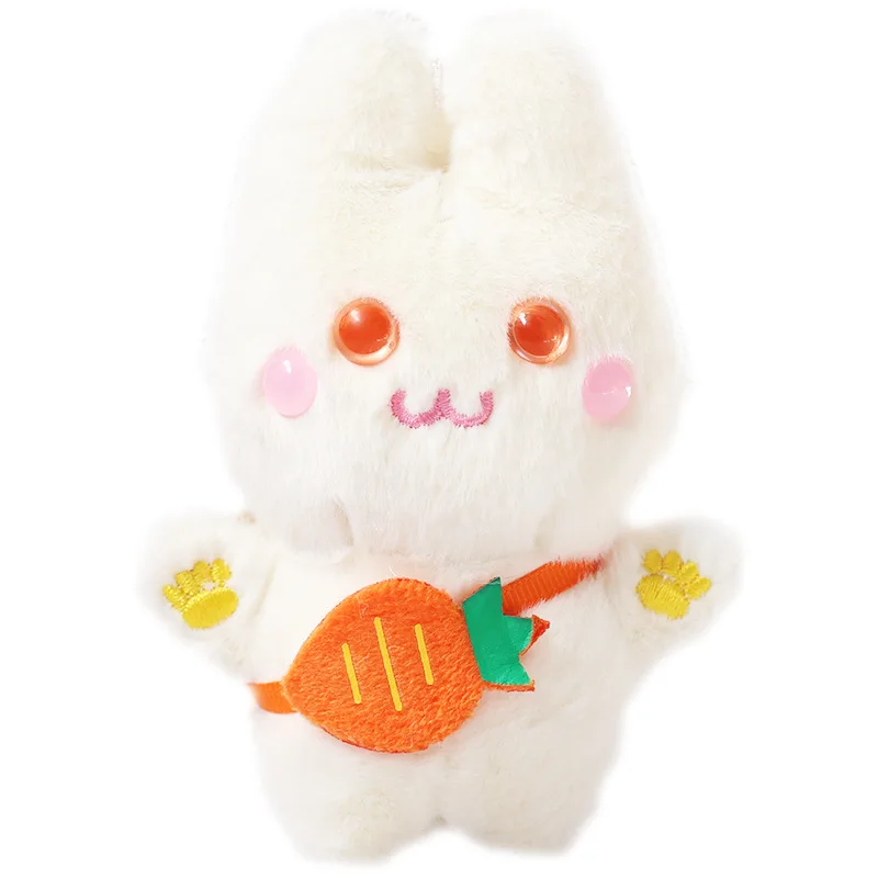 Porte-clés à breloques de célébrité d'internet, pendentif lapin carotte, beurre de chiffon, sac d'école, dépôt le premier pour obtenir une remise, beaucoup, nouveau, 100 pièces