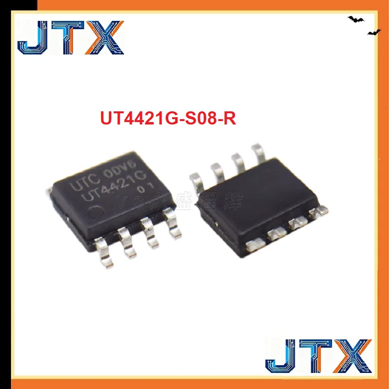 10PCS/LOT Field effect MOS transistor P-channel UT4421G-S08-R UT4421G TDA2822G-S08-R TDA2822G MC34063AG-S08-R MC34063AG SOIC-8 S