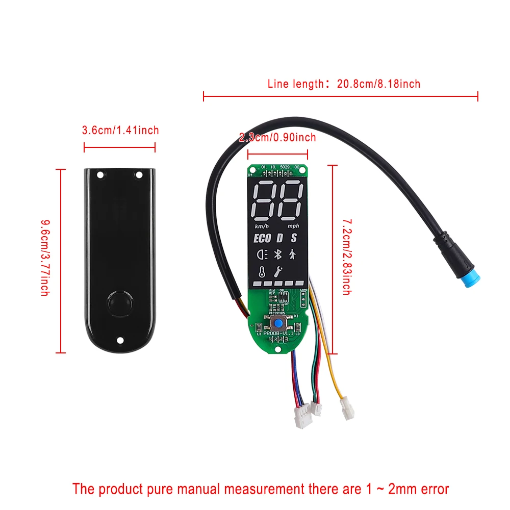 Control Dashboard Montage für Ninebot MAX G30 G30D G30L Elektrische Roller Controller Display Panel Ersatz Reparatur Teile – Detail 9