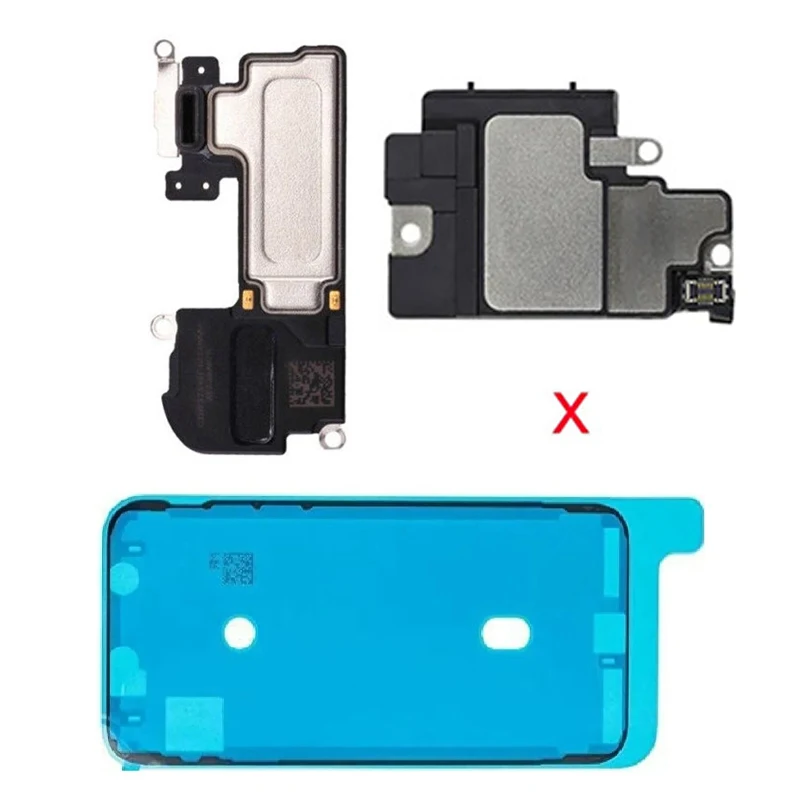 Loudspeaker + Earpiece Speaker + Waterproof Adhesive For iPhone SE2 8 PLUS X-13PM Lound Speaker Ringer Inner Buzzer Flex Cable