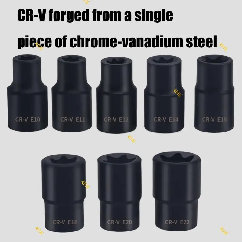 40JE 17PIECE E TYPE SOCKET SET TOOL