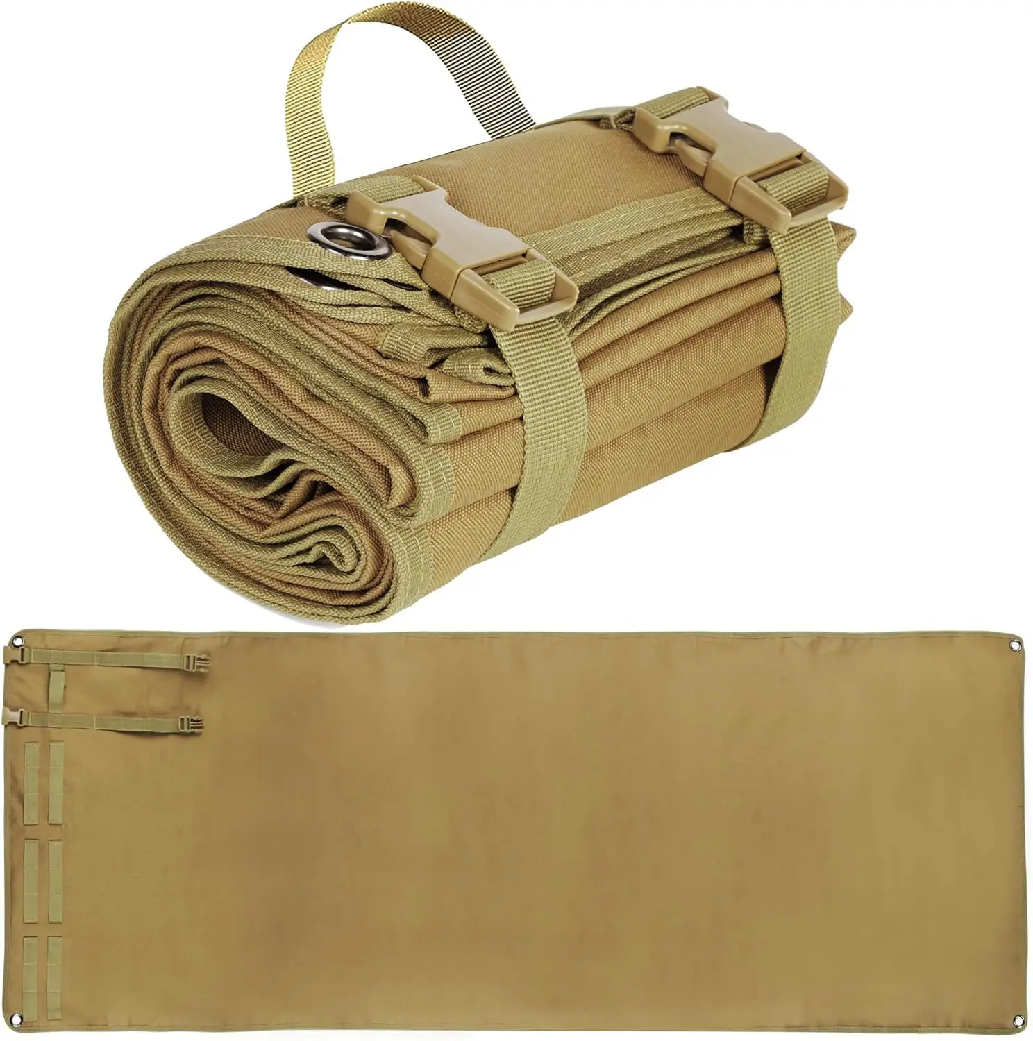 Outdoor Equipment Tactical Mat Shooting Training Polymers Double Sided Multifunction Camping Mat Waterproof Warm Camping Mat