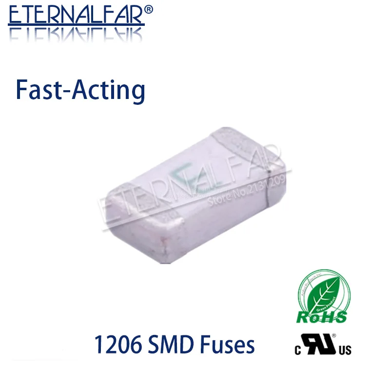 Surface Mount Fuses HI Series  High Inrush 1206 Size F1206HI1000V063TM 1A 63VDC 50A at rated voltage