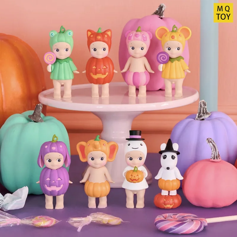 

Halloween Sonny Angel Pumpkin Garden Series Blind Box Cute Mini Angel Figures Collection Toy For Kids And Adults Christmas Gift