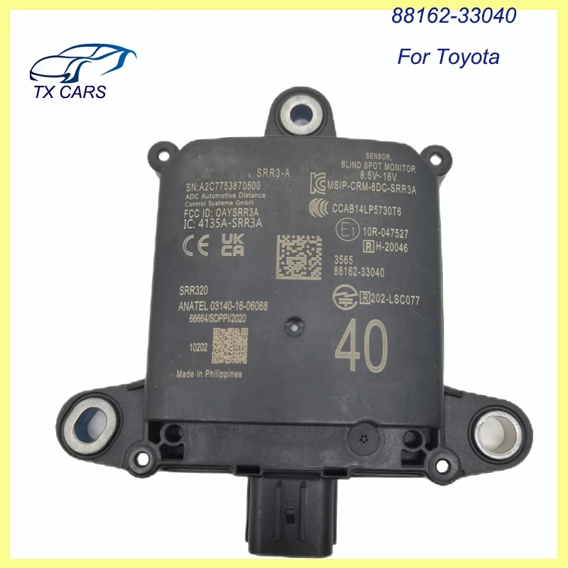 

88162-33040 Blind Spot Sensor Module Distance sensor Monitor for Toyota Lexus ES ZX10