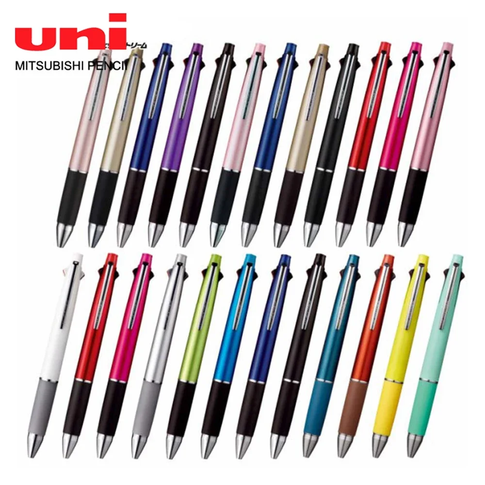 Japan UNI JETSTREAM Multifunctional Pen 4 in 1 0.38/0.5/0.7mm Ballpoint Pen+0.5mm Mechanical Pencil MSXE5-1000 Office Supplies