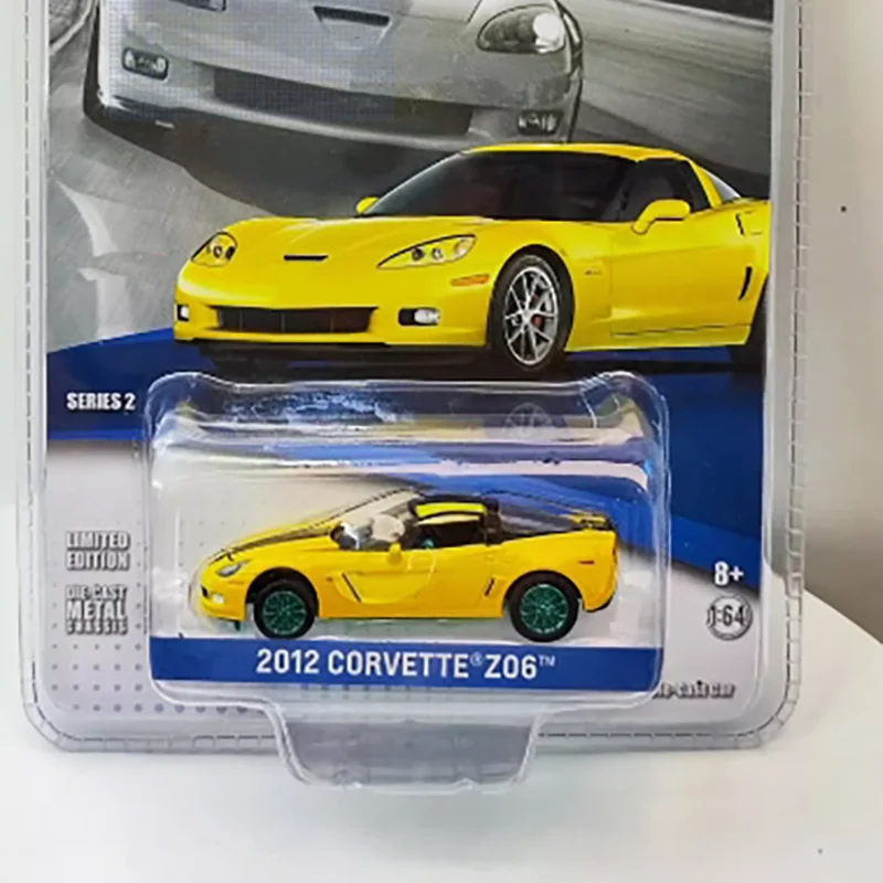 

Литая модель автомобиля Corvette Z06 масштаб 1:64 коллекция сувенирных украшений демонстрация автомобилей игрушка