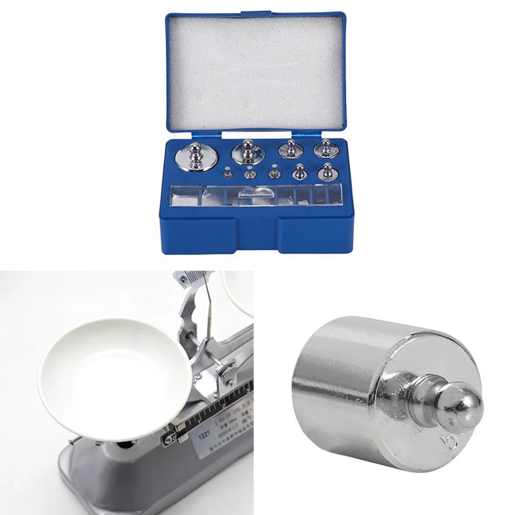 

17Pcs 10mg-100g Laboratory Chrome Plating Calibration Gram Scale Weights Set for Digital Scale Balance Scale Calibration Weights