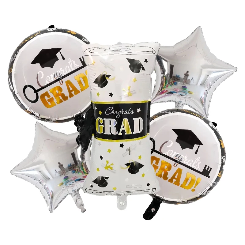 2023 Graduation balloon Graduation Gift Helium Foil Balloon School Graduation Party Decoration Supplies