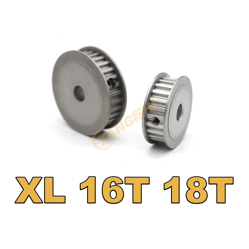 

XL 16 Teeth 18 Teeth Synchronous Timing Pulley Bore 4mm to 16mm, For Belt Width 10mm, 13mm, 15mm, XL 16T 18T Belt Pulley