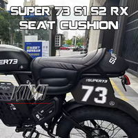 For Super73 Super 73 S1 S2 RX Electric Bicycle Saddle Waterproof Seat Hump Seat Integrated Seat Cushioned Seat Cushion