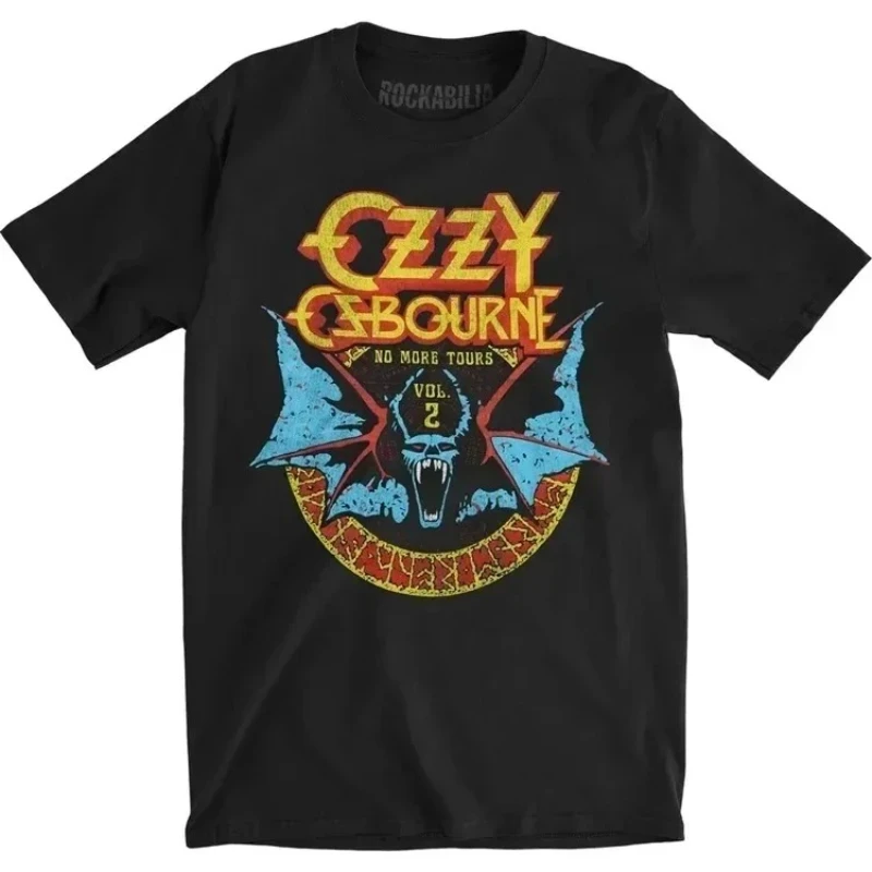 OZZY OSBOURNE, Osborne Blues Rock Band Earth Cotton Short Sleeve T Shirt High Quality Men Women Tops 2024 New In