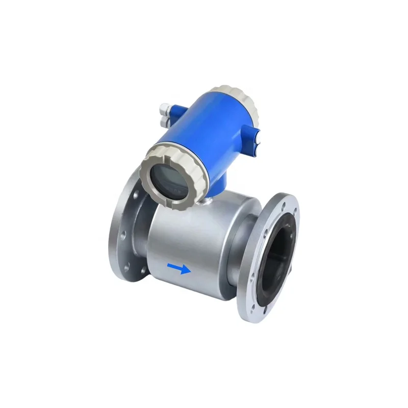 4-20MA Pulse Liquid 6 Inch Magnetic Water Electromagnetic Flow Meter