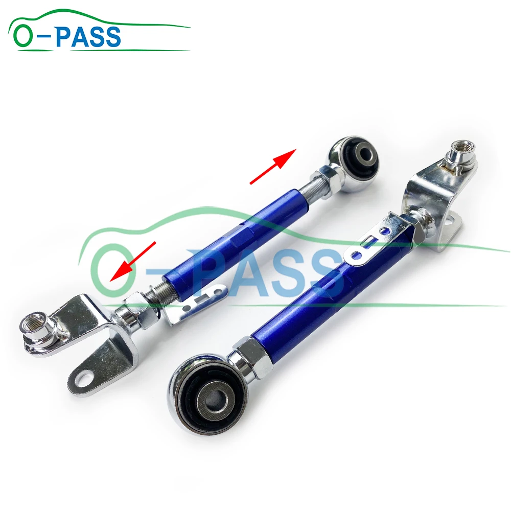 OPASS Adjustable Camber Rear upper Control arm For Honda CR-V II RD Element Civic ODYSSEY Stream Edix FR-V 52390-S9A-A11