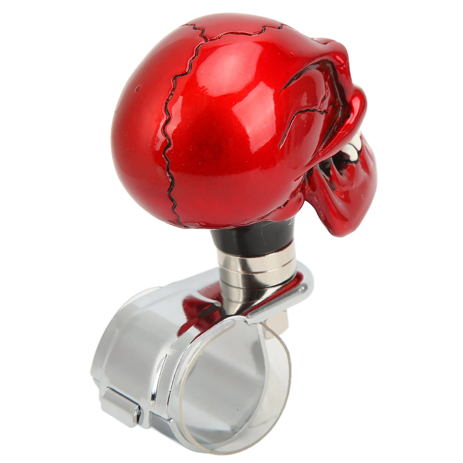 Skull Steering Wheel Knob Spinner Suicide Power Handle for Cars Trucks Tractors Boats Steering Wheel Skull Steering Wheel Knob view 6