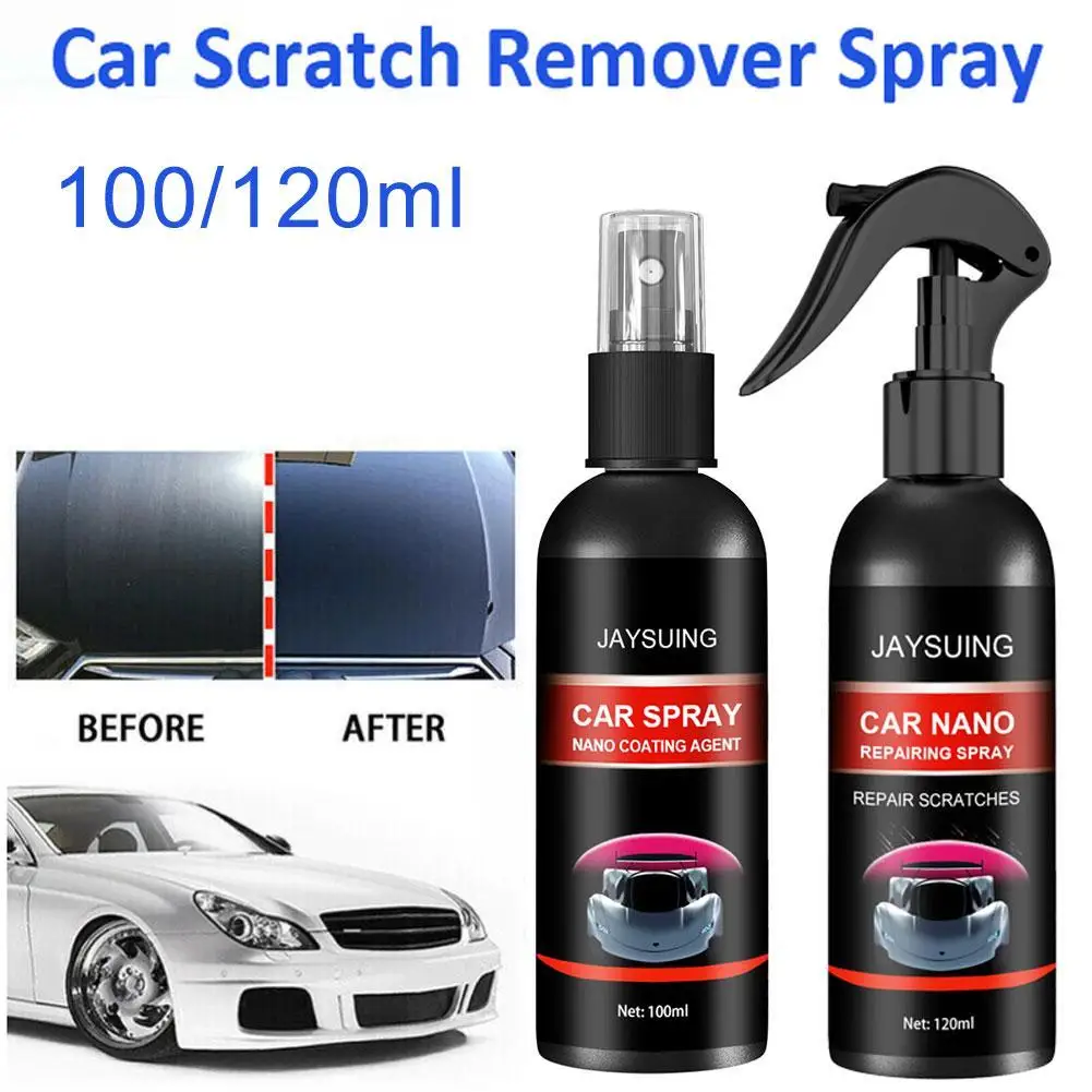 

100/120ml Nano Car Scratch Removal Spray Repair Scratches Car Scratch Repairing Polish Spray Car Ceramic Coating Polishin