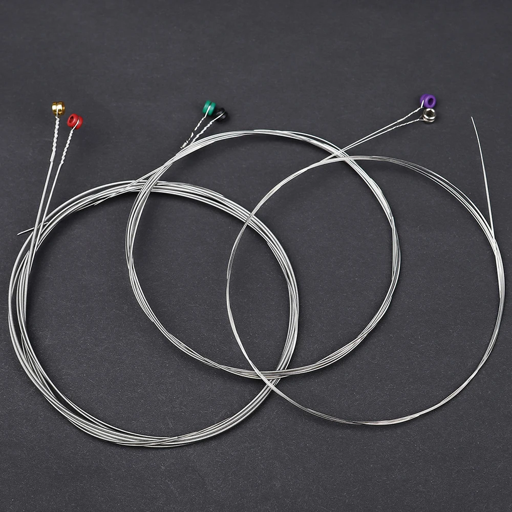 IRIN E680 Electric Guitar Strings 1-6 Stainless Steel Wire Strings Silver Electric Guitar Musical Instrument Accessories