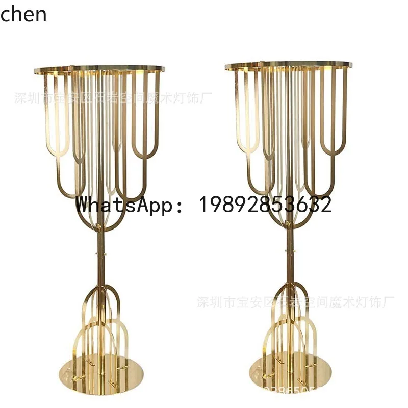 

wedding props iron art electroplating home party wedding hotel table decoration flower vase