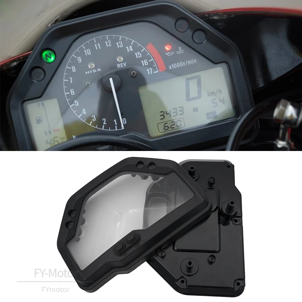 Motorcycle Speedometer Instrument Housing   Odometer Tachometer housing Cover Fit For Honda CBR 600 RR  2003-2006