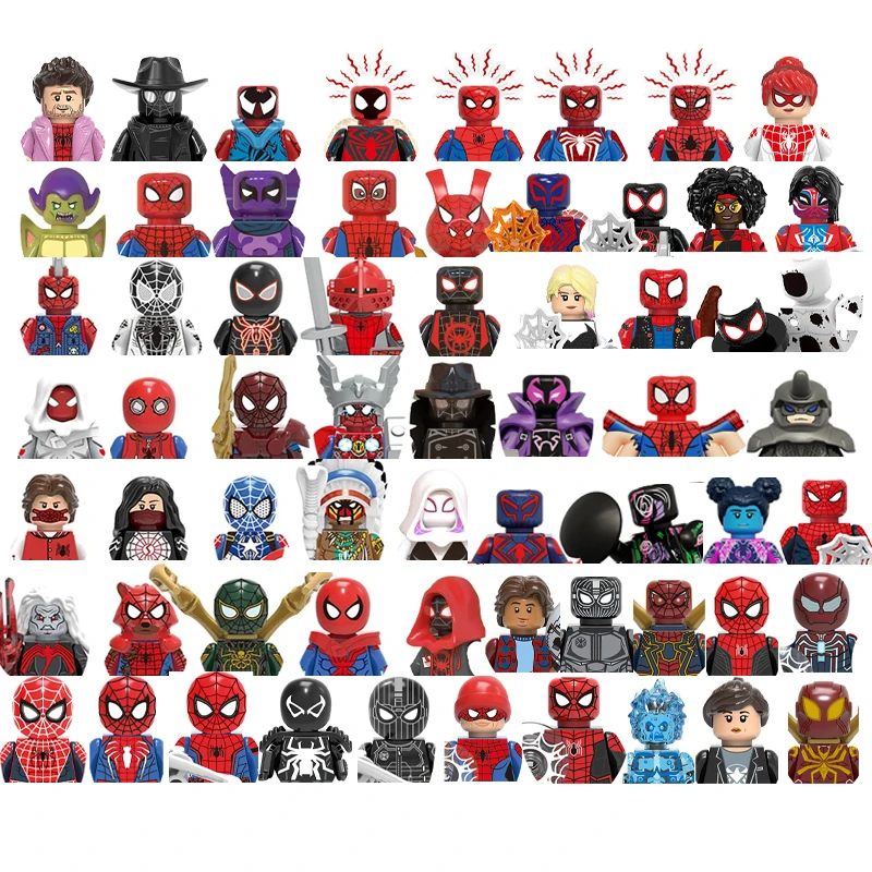 

World Legends Spider Man Bricks Building Blocks Toys Gifts Mini Action Figures Children Building Blocks For Party Gifts