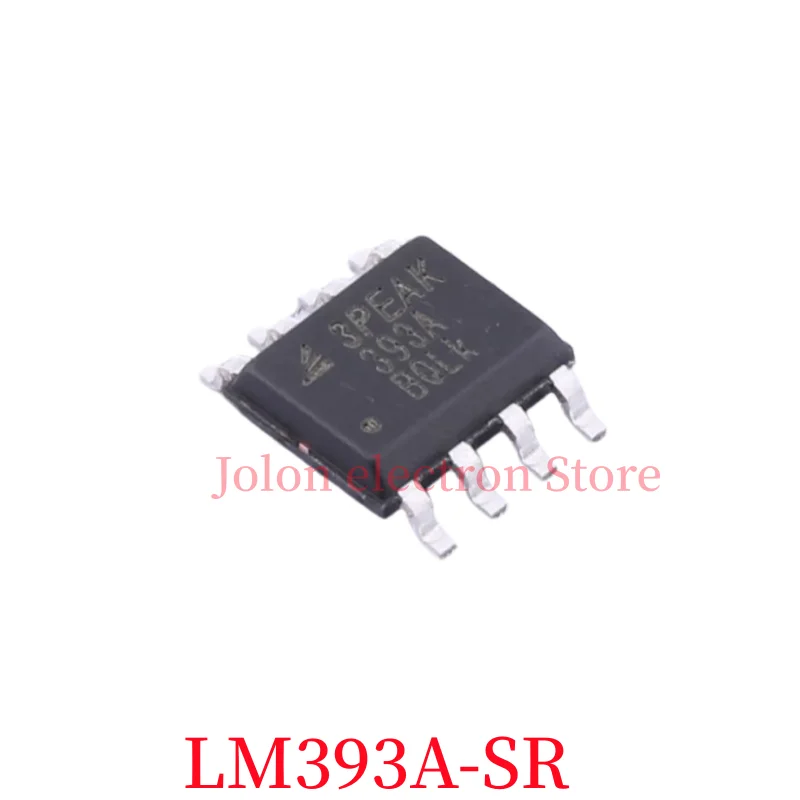 100% new LM393A-SR SOP-8 package low-power dual differential comparator IC chip