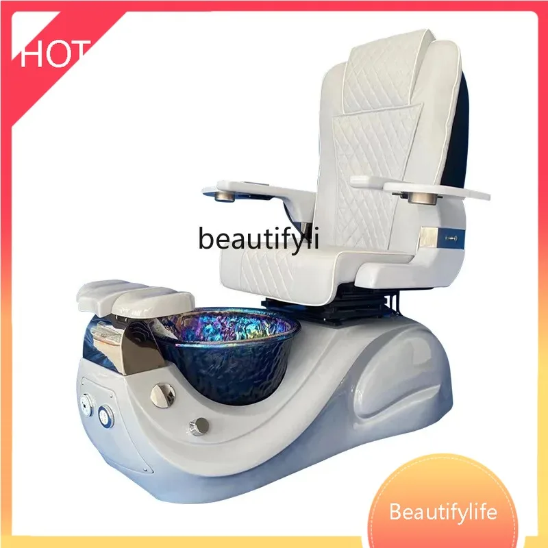

A443 Салон красоты Спа Спа-магазин Массажный диван для ног Электрический массаж ногтей Красота Диван Кресло для ванны для ног