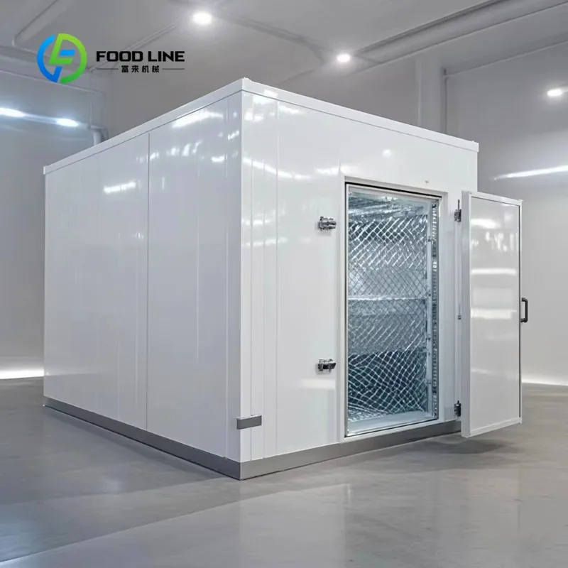 Commercial Cold Storage Room Walk-in Freezer Industrial Cold Room for Seafood Meat Vegetable Preservation Cold Storage Warehouse