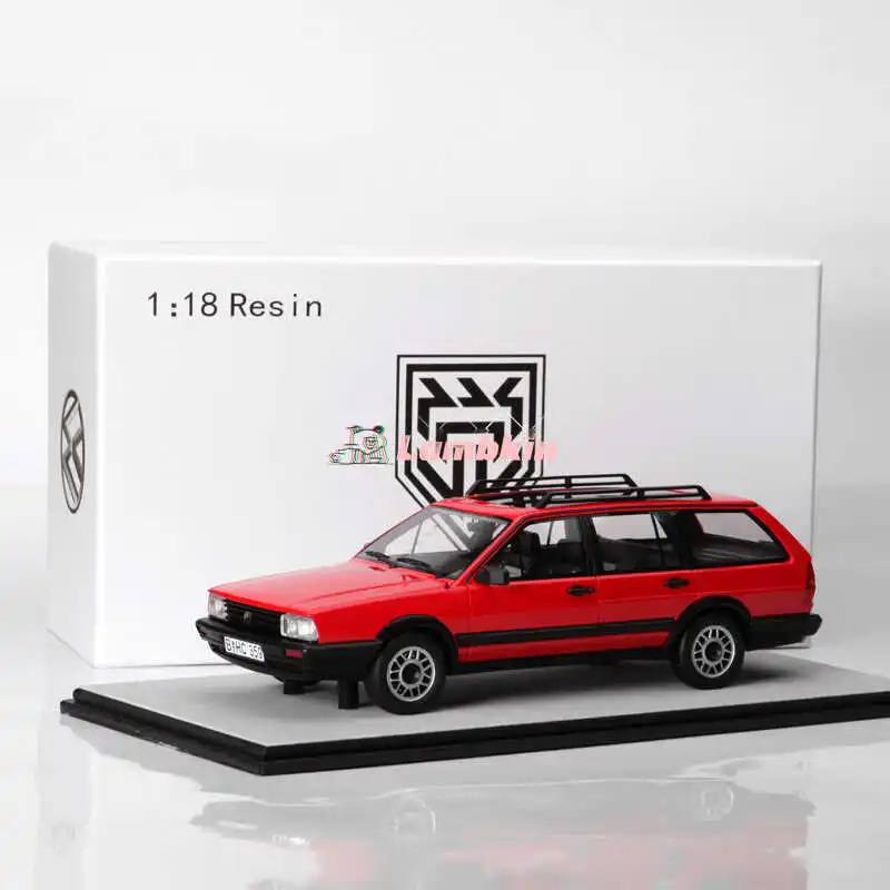 Feelslike 1/18 VW Passat Wagon Santana station wagon resin model red collectible unopenable ornaments gifts