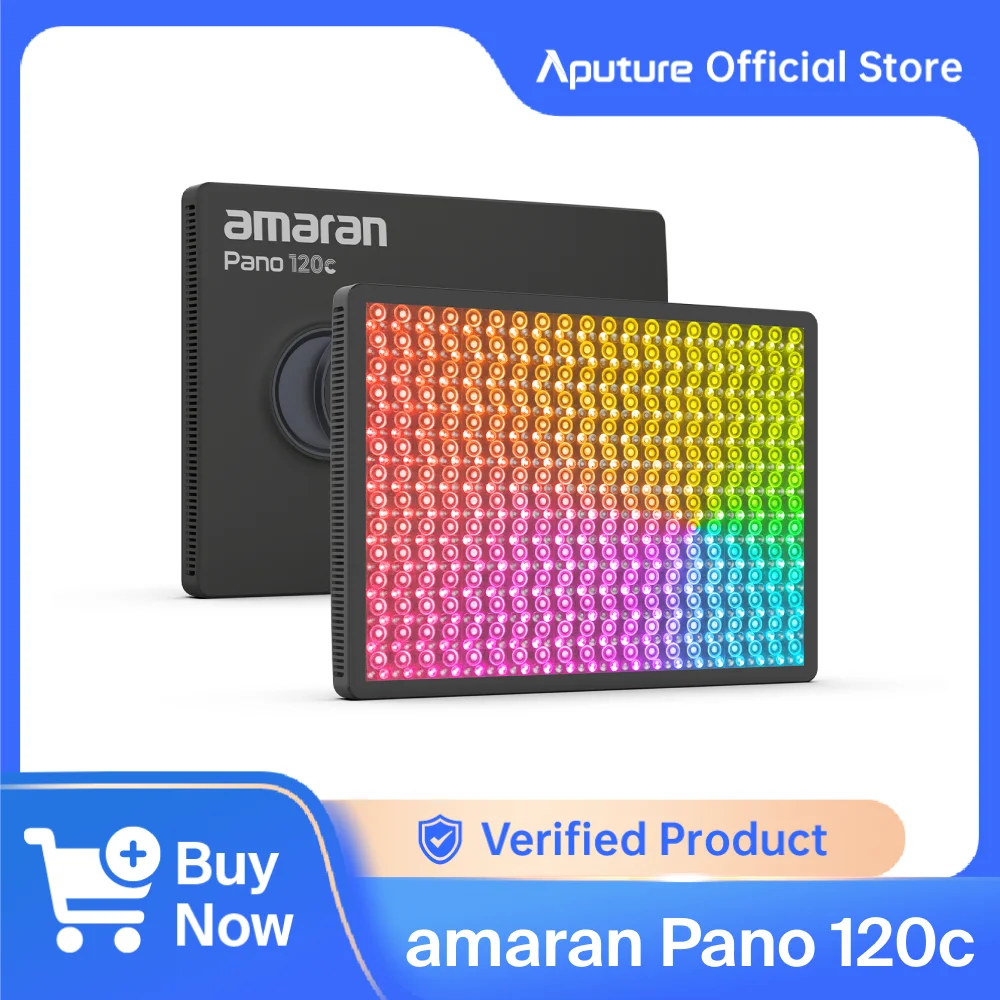 amaran Pano 120c キットフルカラーパネルライト 2300K-10000K