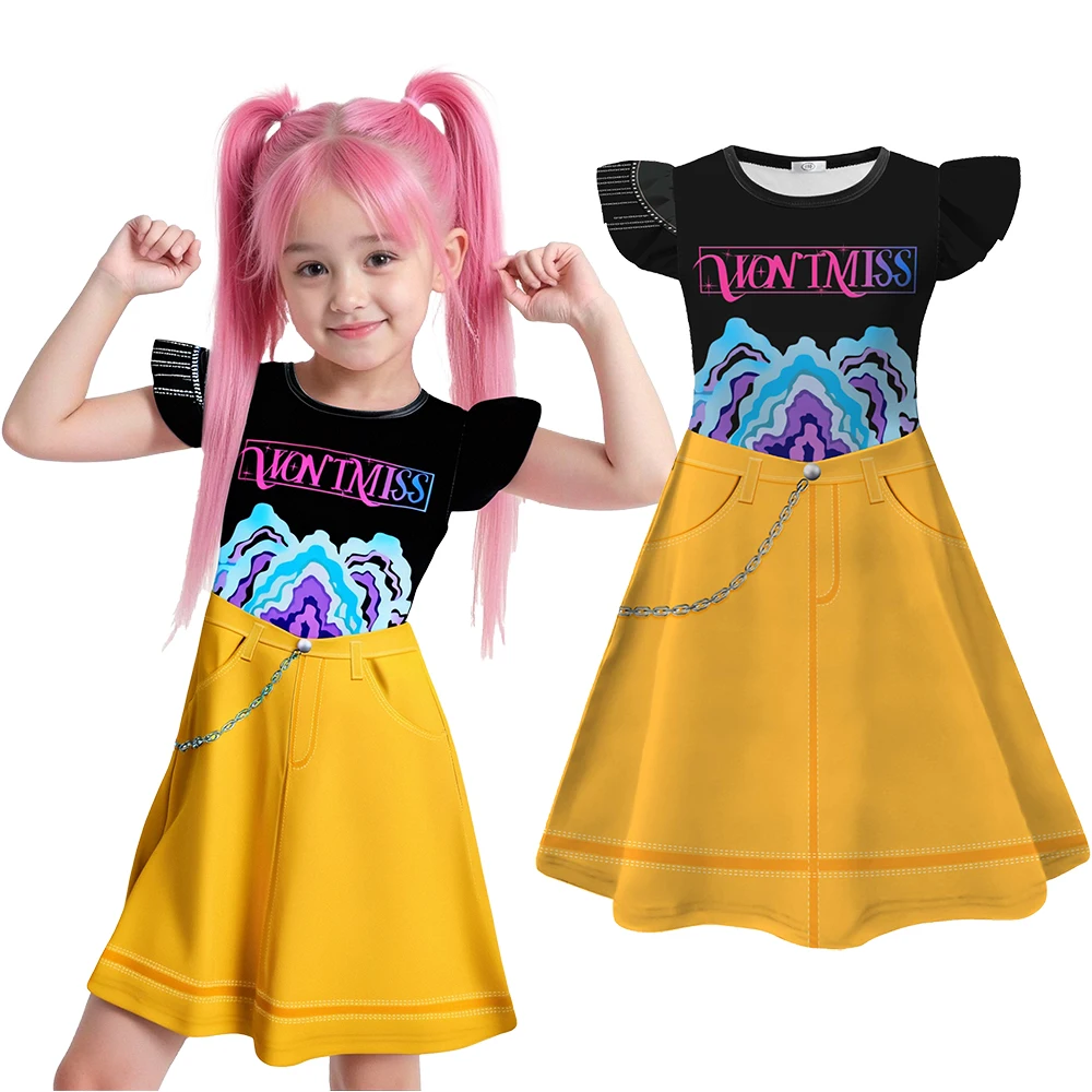 

Mira Cosplay Dress Idol Roleplay Outfits Movie Anime Girls Group Clothes Trend Singer Summer Dresses Halloween Gown 2025 Costume