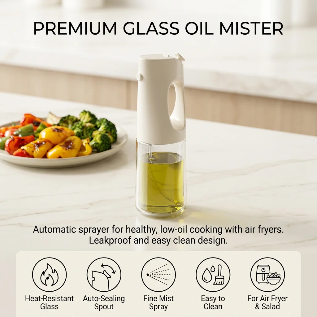Air Fryer Oil Sprayer Dispense - огляд і ціна Misting Bottle Fine