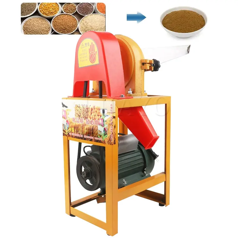 70-90kg/h Wheat Maize Grinding Machine Corn Mill Grinder Crushing Machine Chicken Feed Grain Corn Crusher