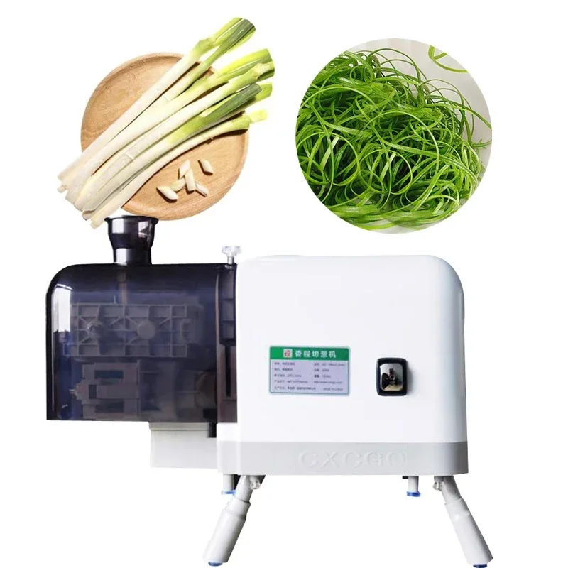 Desktop Small Restaurant Green Onion Cutter Shallot Scallion Shredding Peppers Cutting Machine