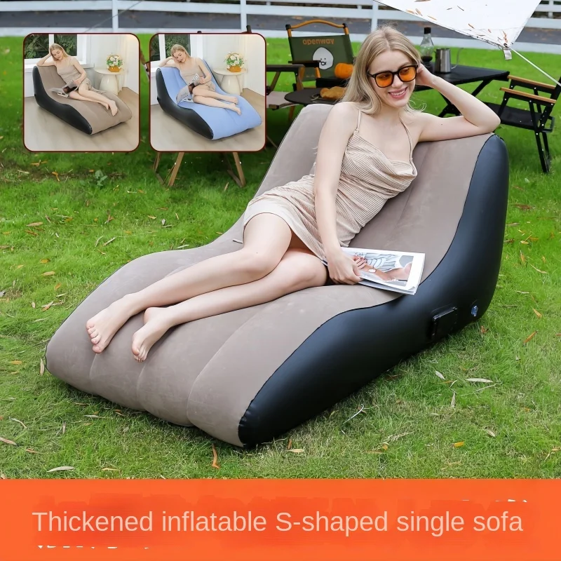 

New Inflatable Sofa Portable Outdoor Inflatable Chair, Simple and Stylish, Suitable for Outdoor Cinemas, Terraces, Homes, Lawns