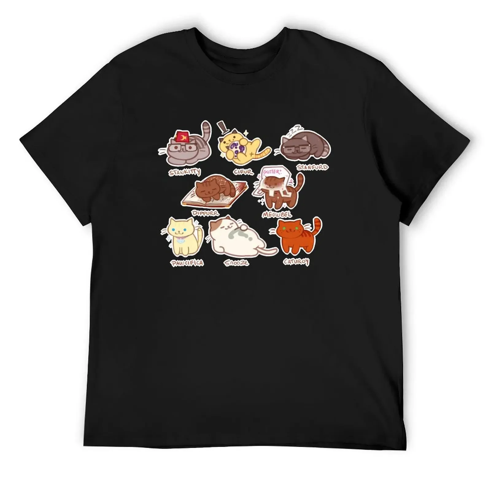 

Kitty Falls T-Shirt basketball graphic tees cotton man t-shirts rapper graphic tees heavy weight t shirts for men